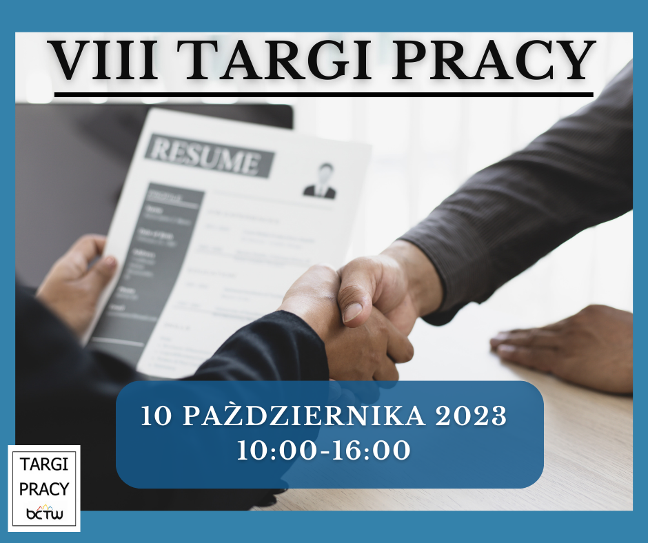 Zapraszamy na VIII edycję Targów Pracy