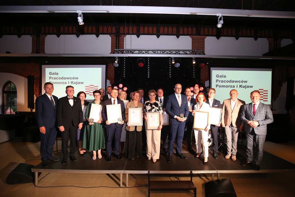 Znamy laureatów konkursu “Pracodawca Pomorza i Kujaw 2023”!